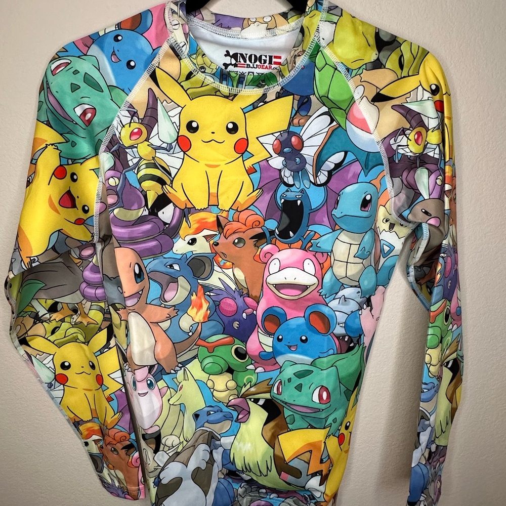 Nogi Colorful Pokémon Long Sleeve Shirt